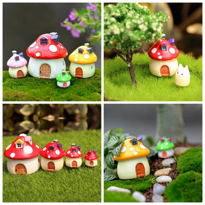 DIY Fairy Garden Miniature Figurines - Garden Pot, Dollhouse & Landscape Decorations
