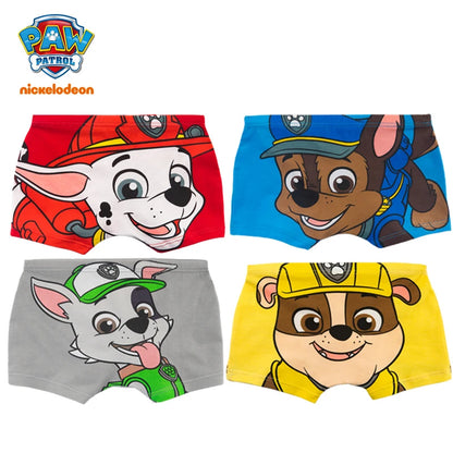 PAW Patrol Kids Cotton Boxer Briefs - Slim Fit Comfortable Underwear for Boys Ages 3-8 Years