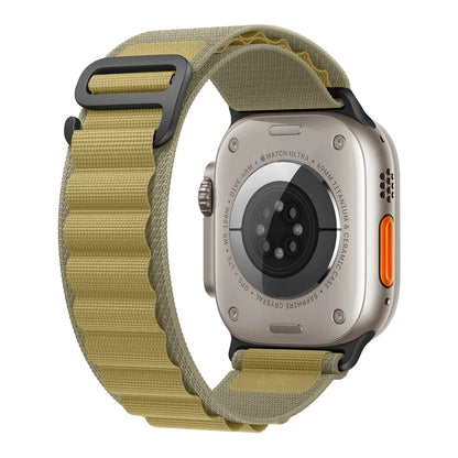 Alpine Loop Nylon Sport Strap for iWatch — Compatible with Series 4–10, 42/46/49mm Bands