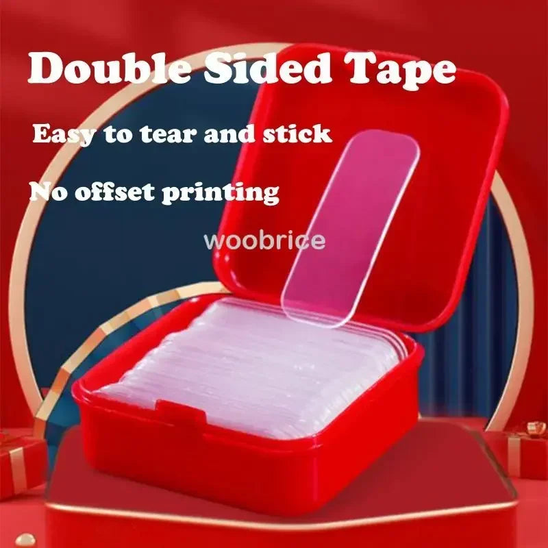 Double-Sided Nano Adhesive Tape – Reusable Super Strong Transparent Waterproof Wall Mount Stickers for Home & Office Use