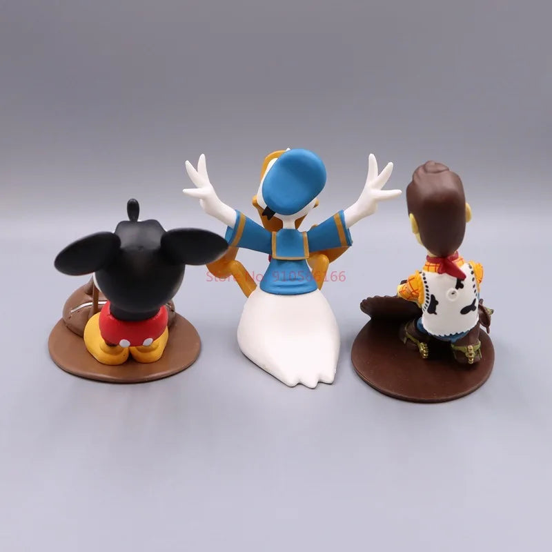 Disney Mickey Mouse & Donald Duck Door Stoppers – Creative Cartoon Windproof Anti-Collision Reusable Door Blockers for Home & Office