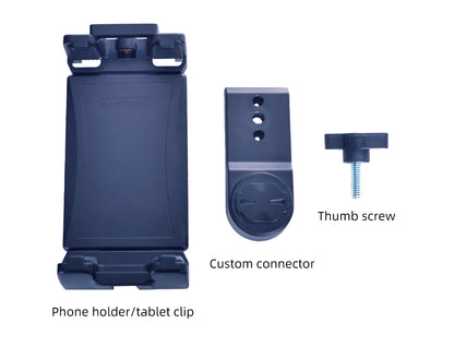 ThinkRider Bike Trainer Phone Mount Stand – Adjustable 360° Rotatable Mobile Phone & iPad Holder for Bikes