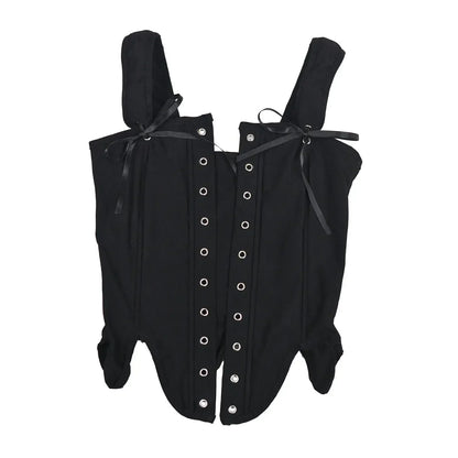 Sexy Lolita Underbust Corset – Slimming Bandage Bustier Top for Women Lingerie & Elegant Streetwear