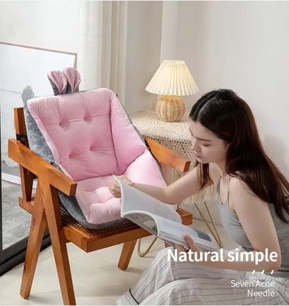 Soft Cartoon One-Piece Cushion – Super Soft Office & Car Seat Pillow for Students, Sedentary Comfort, Home Decor