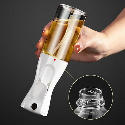 200/300/500ml Oil Spray Bottle – Olive Oil Vinegar Soy Sauce Sprayer Dispenser for Cooking, Baking & Camping