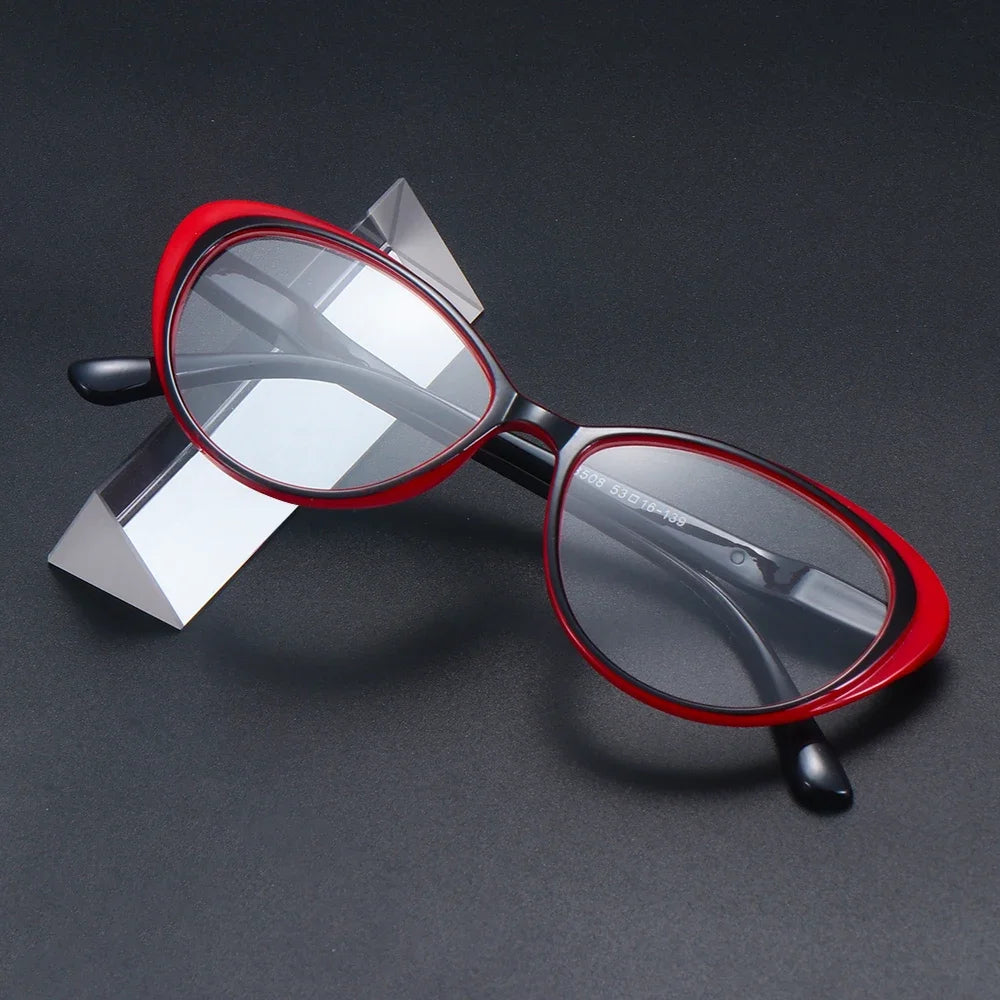 Fashion Cat Eye Reading Glasses for Women & Men – Computer Eyewear for Hyperopia & Presbyopia, Diopter +1.0 to +4.0