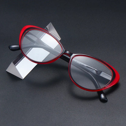 Fashion Cat Eye Reading Glasses for Women & Men – Computer Eyewear for Hyperopia & Presbyopia, Diopter +1.0 to +4.0