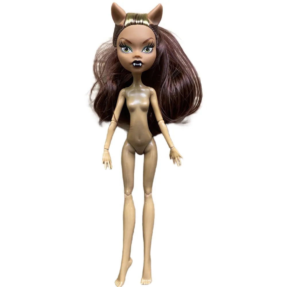 New Una Monster Dolls – Draculaura, Wolf, Frankie Stein with Movable Body & Colorful Hair for Girls