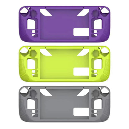 Silicone Console Protector for Steam Deck – Anti-Slip Soft Shell Case with Bracket Replacement Accessories