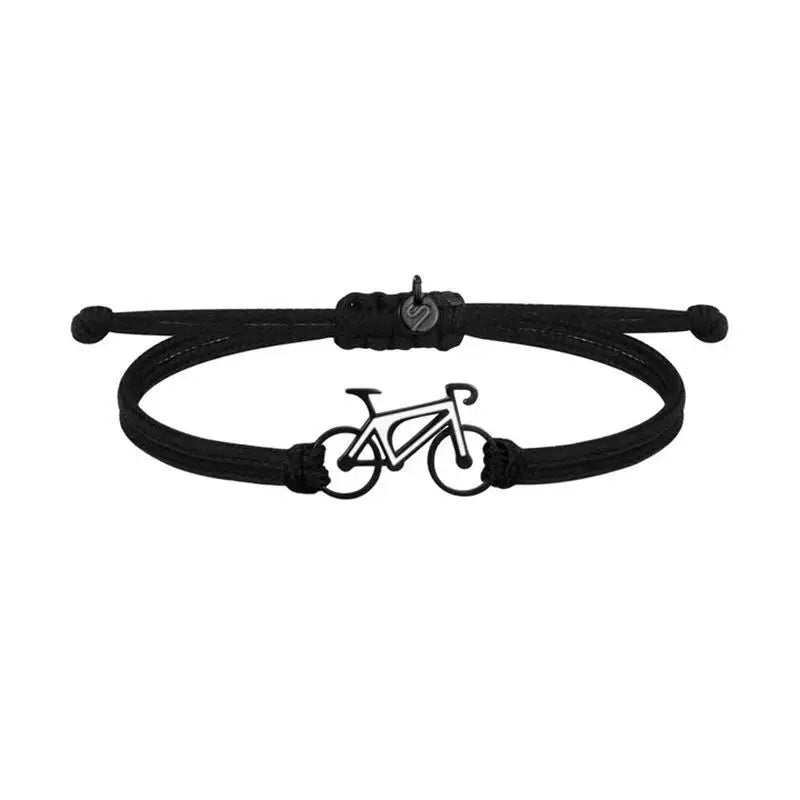2025 Fashion Bicycle Bracelet – Trendy Pink Sports Cycling Pendant Jewelry