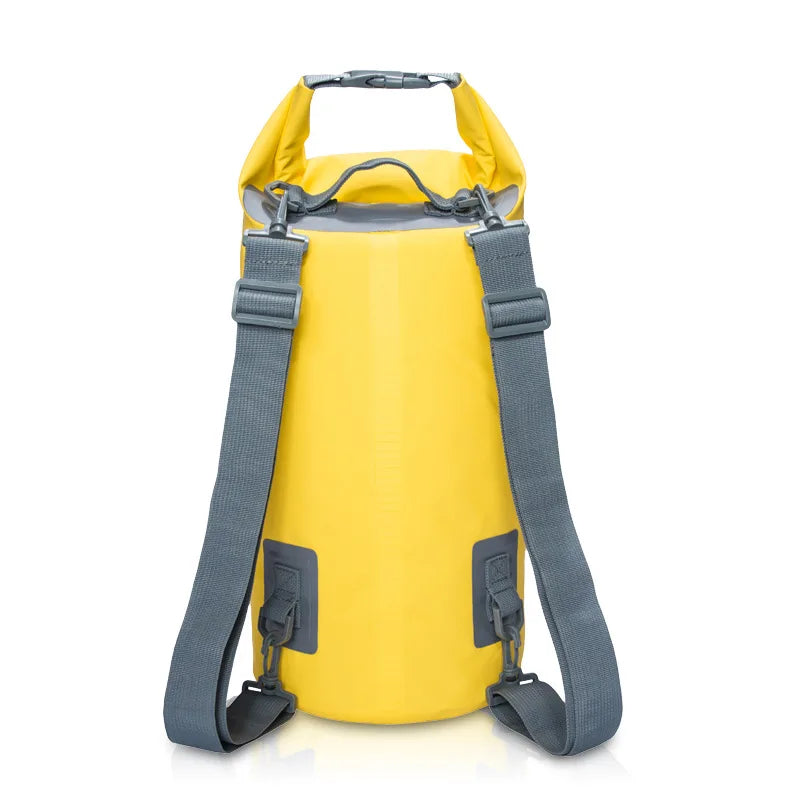 Outdoor PVC Waterproof Dry Bag – 5L/10L/15L/20L/30L Storage Sack for Canoe, Kayak, Rafting, Swimming & Travel