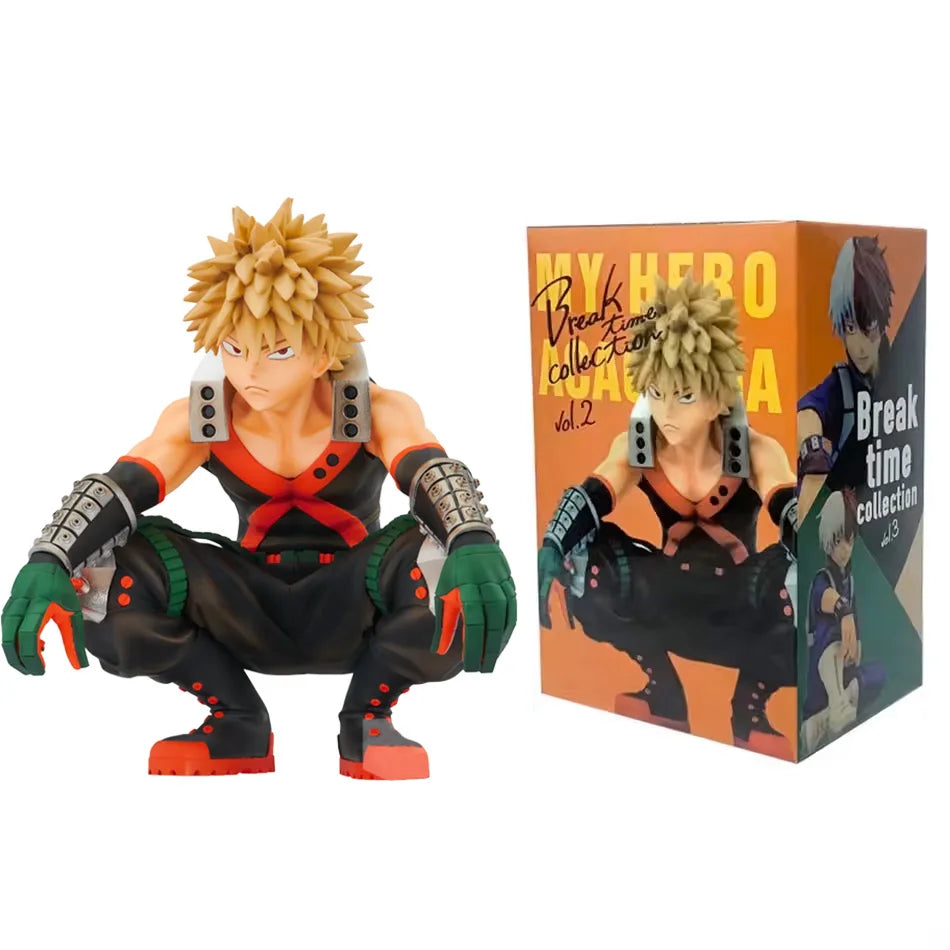 My Hero Academia Anime Action Figure Set – Midoriya Izuku, Todoroki Shoto & Bakugo Katsuki Collectible Model Toys, Christmas Gift Edition