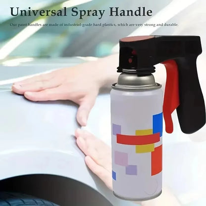 Portable Plastic Spray Paint Handle – Universal Reusable Hand Spray Gun for Car Color Changing & Film Pasting