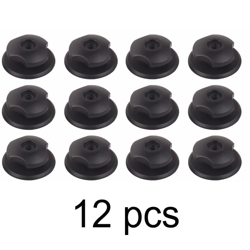 Car Trunk Hooks Organizer | Rear Cargo Mounting Luggage Net Fastener with Screw & Adhesive Tape Kit