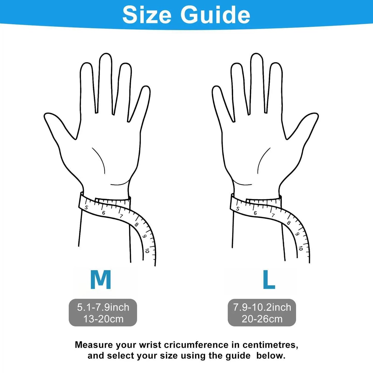 Adjustable Wrist Support Brace – Sport Wristband for Left & Right Hand, Fitness, Weightlifting & Pain Relief
