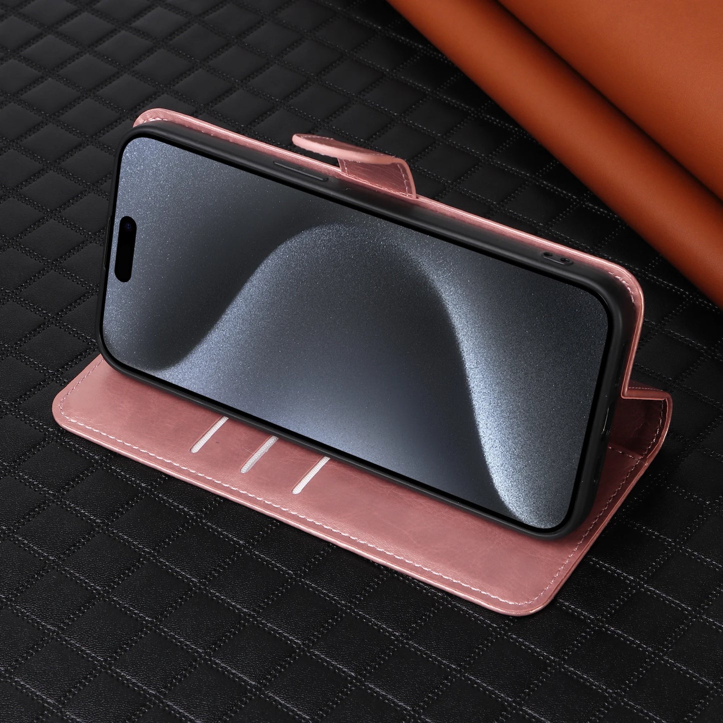 Artificial Leather Wallet Flip Case with Card Slot – Phone Case for Redmi Note9 Pro, Note11, Note13 4G & Note13 Pro 5G