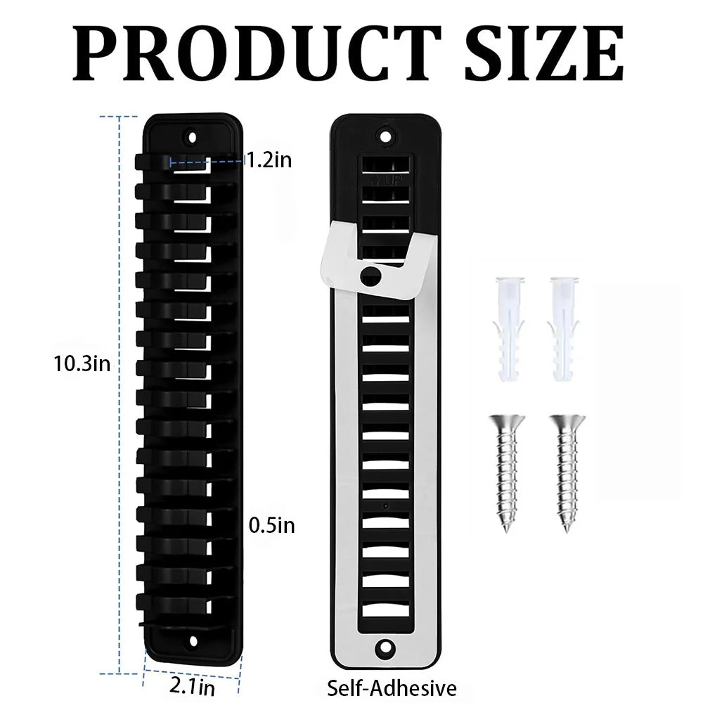 16-Grid Baseball Cap Holder – Wall-Mounted Hat Storage Hanger for Door, Wall & Closet Organization