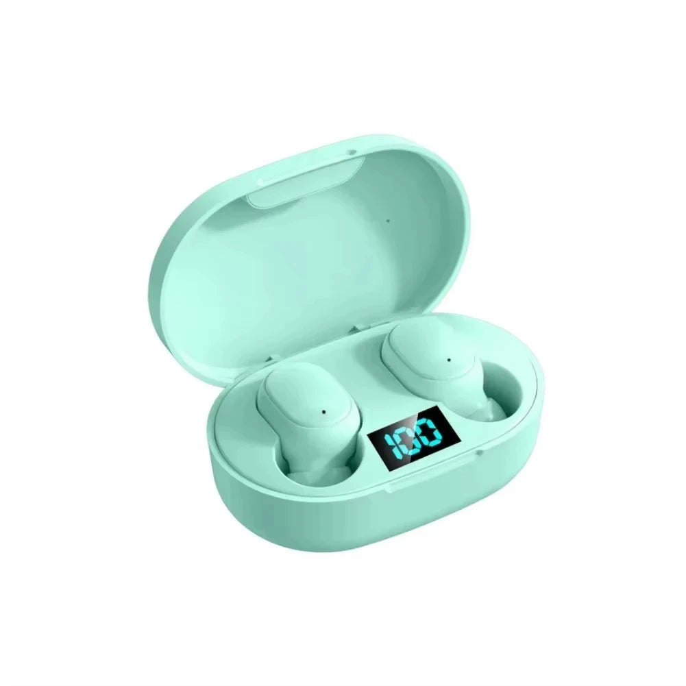 E6S TWS Bluetooth Earphones – Wireless Noise Cancelling Headset with Mic for Xiaomi & iPhone