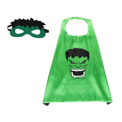 Kids Superhero Capes Costume Set for Boys (Ages 3–10) – Cartoon Dress-Up Capes for Parties, Playtime & Easter Gifts