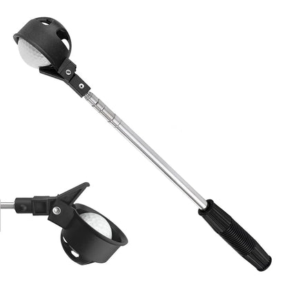 Golf Ball Retriever for Water – Telescopic Portable Picker with Automatic Locking Scoop