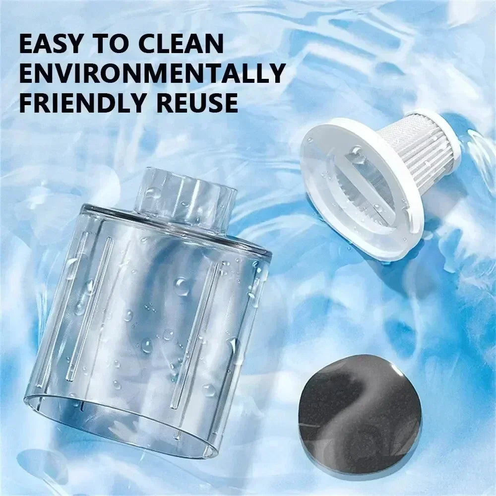 Cordless Handheld Vacuum Cleaner – Rechargeable Wet & Dry Mini Vacuum for Home, Car & Pet Cleaning