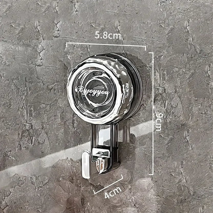 Fashion Powerful Reusable Suction Cup Hooks – Heavy Duty Traceless Shower & Clothes Hooks