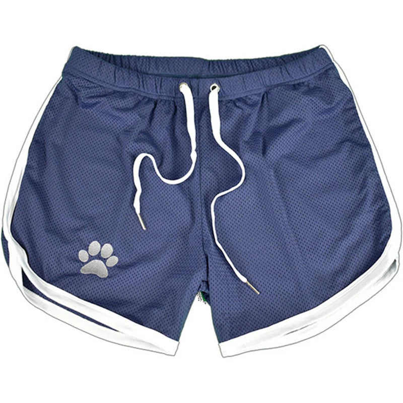 Men’s Breathable Mesh Fitness Shorts - Loose Summer Running & Jogging Sports Shorts