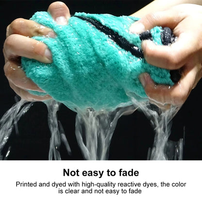 Portable 1200GSM Super Soft Microfiber Car Drying Towel – Ultra Absorbent Premium Wash Cloth