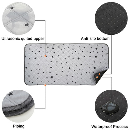 Guinea Pig Cage Mat – Washable Waterproof Absorbent Pee Pad & Non-Slip Bedding for Small Pets and Hamsters