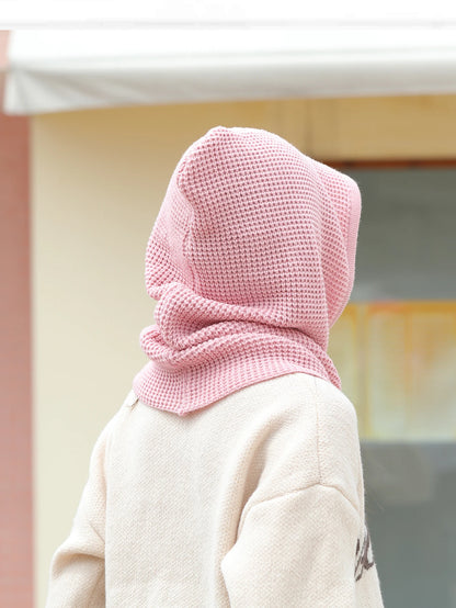 Women’s Winter Beanie Hat with Knit Balaclava – Neck Warmer & Ski Snow Scarf