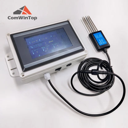7 in 1 Soil Tester Meter - Moisture, Temperature, Humidity, EC, pH & NPK Sensor for Rapid Soil Analysis