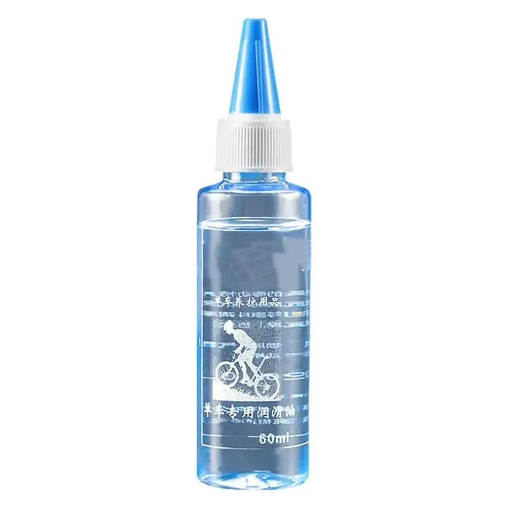 60ML Bicycle Chain Lubricant Oil – Dry Wax Lube for MTB & Road Bike Gear Maintenance, Smooth & Long-Lasting Performance
