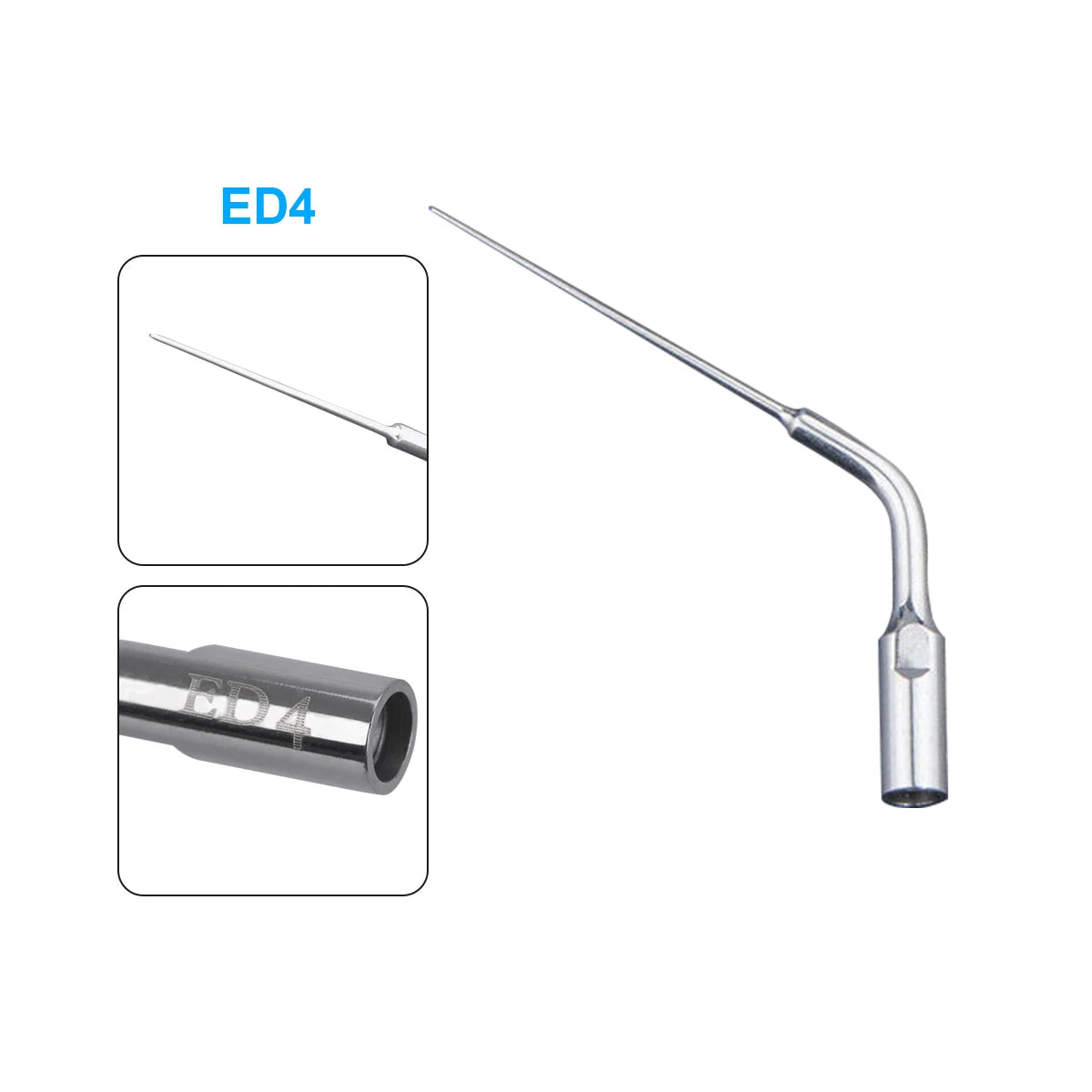 AZDENT 5pcs Dental Scaler Tips – Compatible with EMS, WOODPECKER, SATELEC, DTE, NSK Ultrasonic Scalers