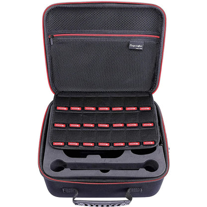Nintendo Switch OLED Carrying Case - Large Capacity Storage Pouch with Card Slot | Protective Bag for Game Accessories
