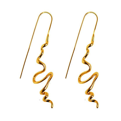 Abstract 3D Design Earrings – Cool & Handsome Fashion Women’s Retro Exquisite Ear Hanging Jewelry Accessories