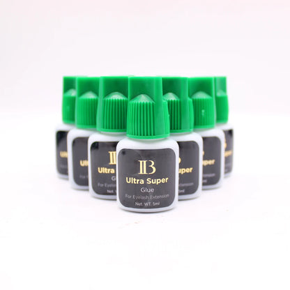 5ml IB Ibeauty Ultra Super Glue — Professional Korea Eyelash Extension Adhesive, Fast-Drying Strong Lashes Glue (1PCS)