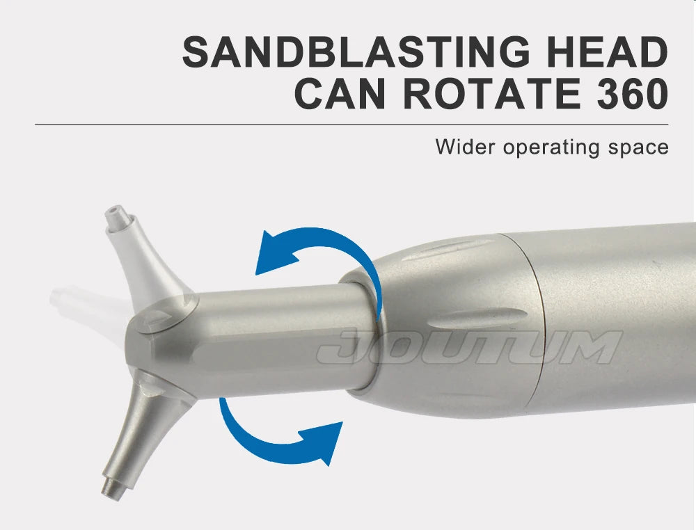 ATMDENT Dental Aluminum Oxide Micro Blaster – Air Abrasion Polisher Sandblasting Gun for Dentistry