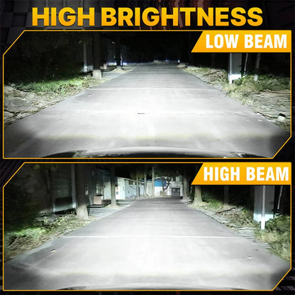Dualvision LED Headlight Bulbs - H4 H7 H11 H1 CSP Canbus Car Headlamp & Fog Light Upgrade