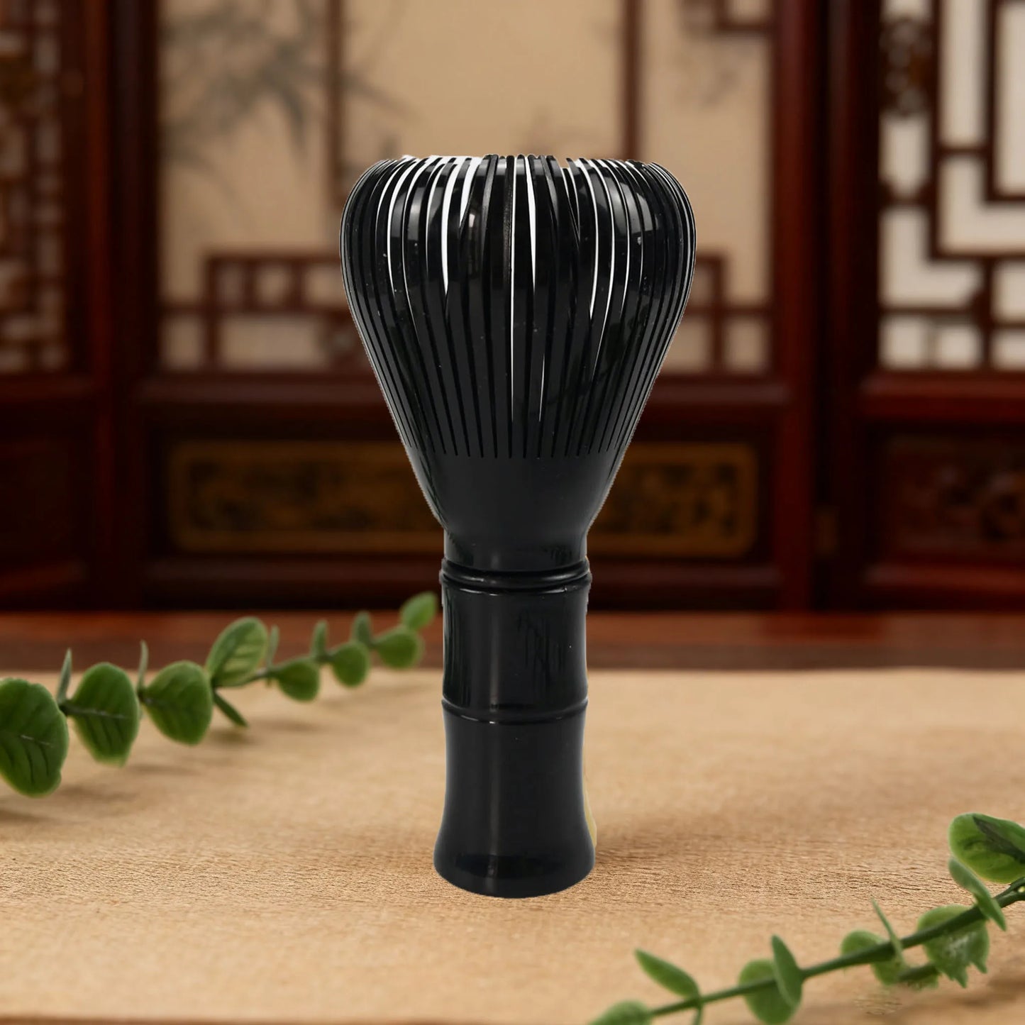 Matcha Plastic Tea Whisk Set - Food Grade Matcha Chasen with Whisk Stand for Easy Tea Preparation