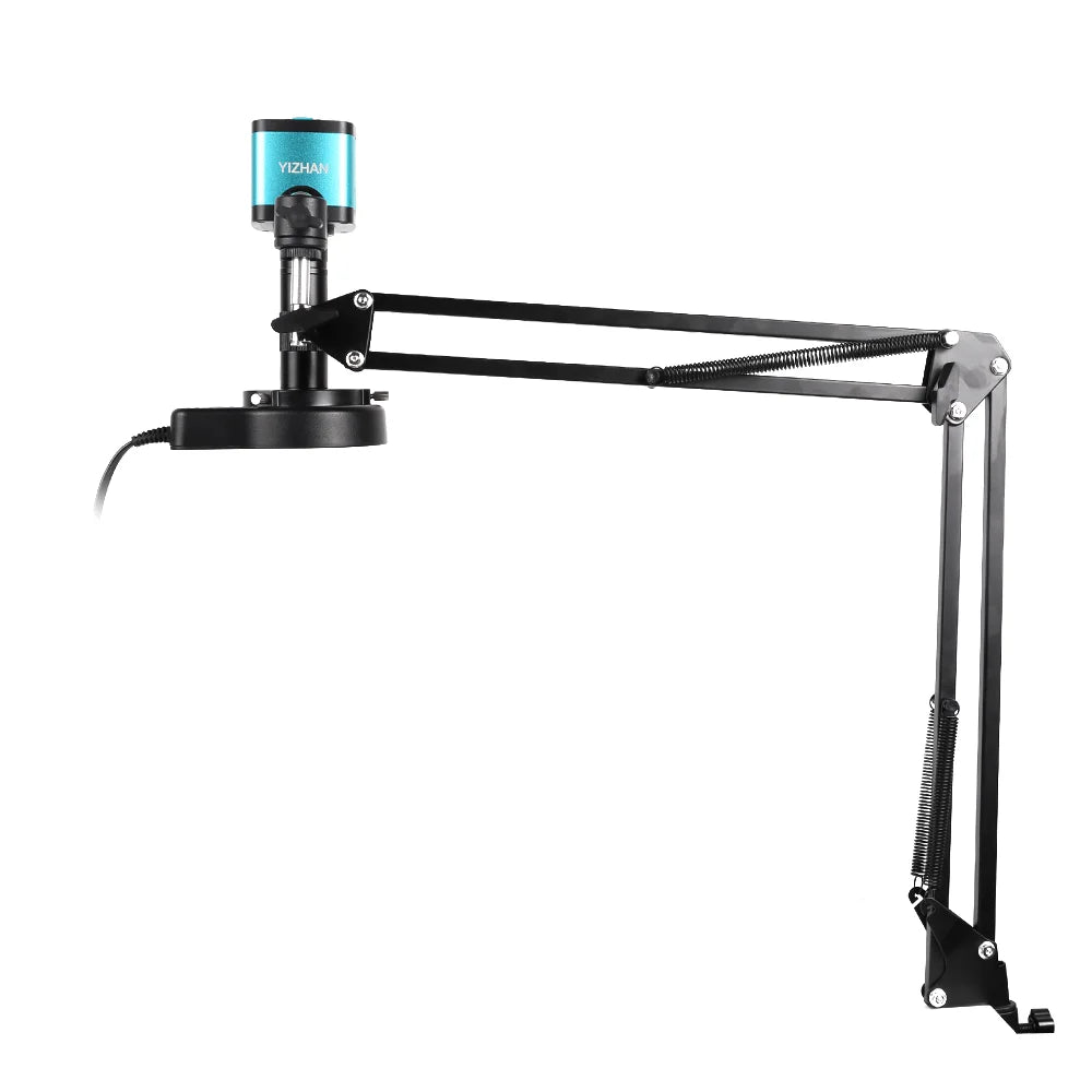 4K 48MP HDMI USB Industrial Microscope Camera – 1-130X/150X/180X Zoom C Lens for Soldering & Repair