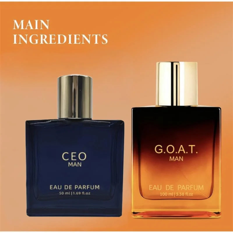 Classic High-End Men’s Eau de Parfum – Long-Lasting Fragrance with Sandalwood & Vanilla Scent, Captivating Fresh Date Perfume for Men & Couples