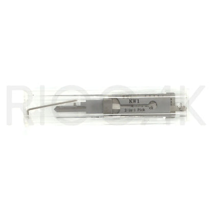 Lishi 2-in-1 Locksmith Tool — SS001, SS002, SS002R Pro, R52, KW1, KW5, SC1, SC4, SC20, M1/MS2, AM5, TE2 for Home & Civil Door Locks