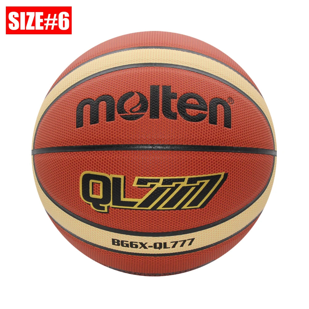 2025 Molten Basketball — Official Size 5/6/7 PU Indoor & Outdoor Ball for Men, Training, Match & Team Games