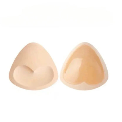 2pcs Silicone Bra Inserts – Sticky Push-Up Breast Pads, Thicker Nipple Covers for Women’s Bras & Swimsuits