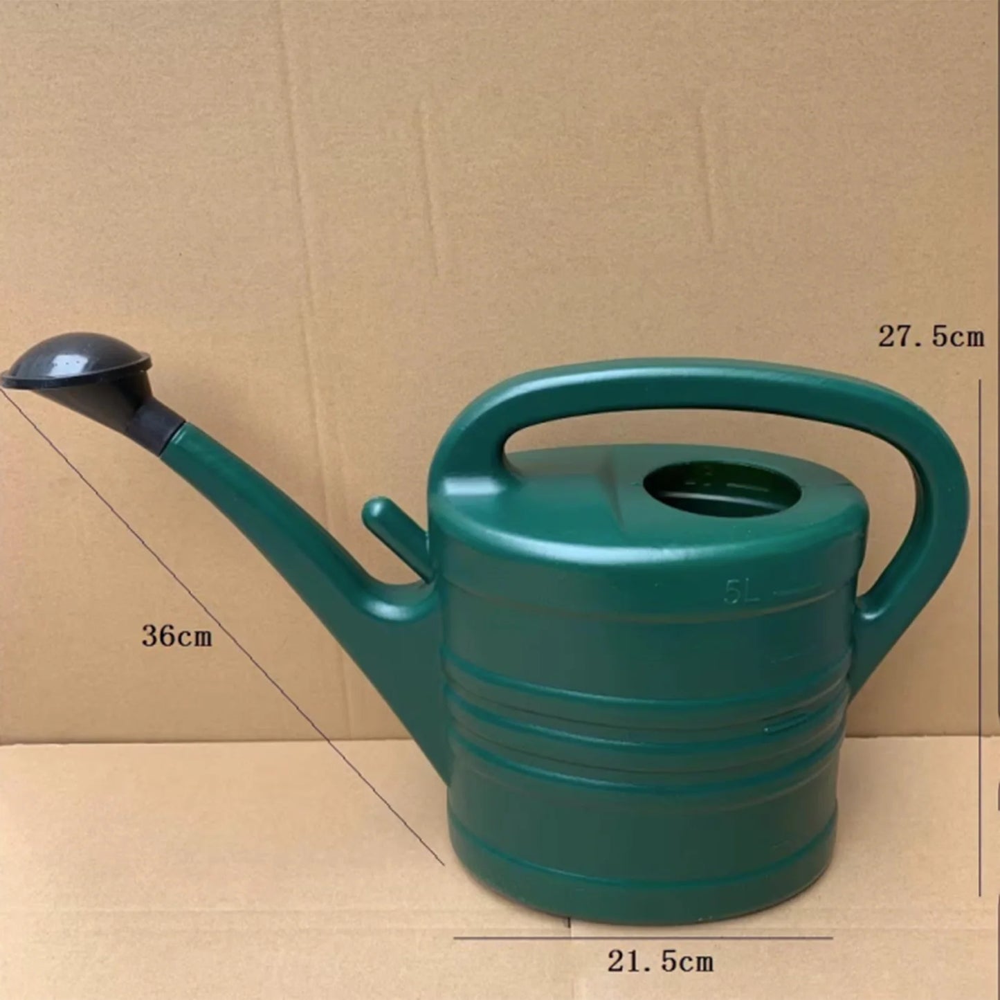 5L Plastic Watering Can – Lightweight Garden Watering Jug for Indoor & Outdoor Plants, Family Gardening Essential Water Can