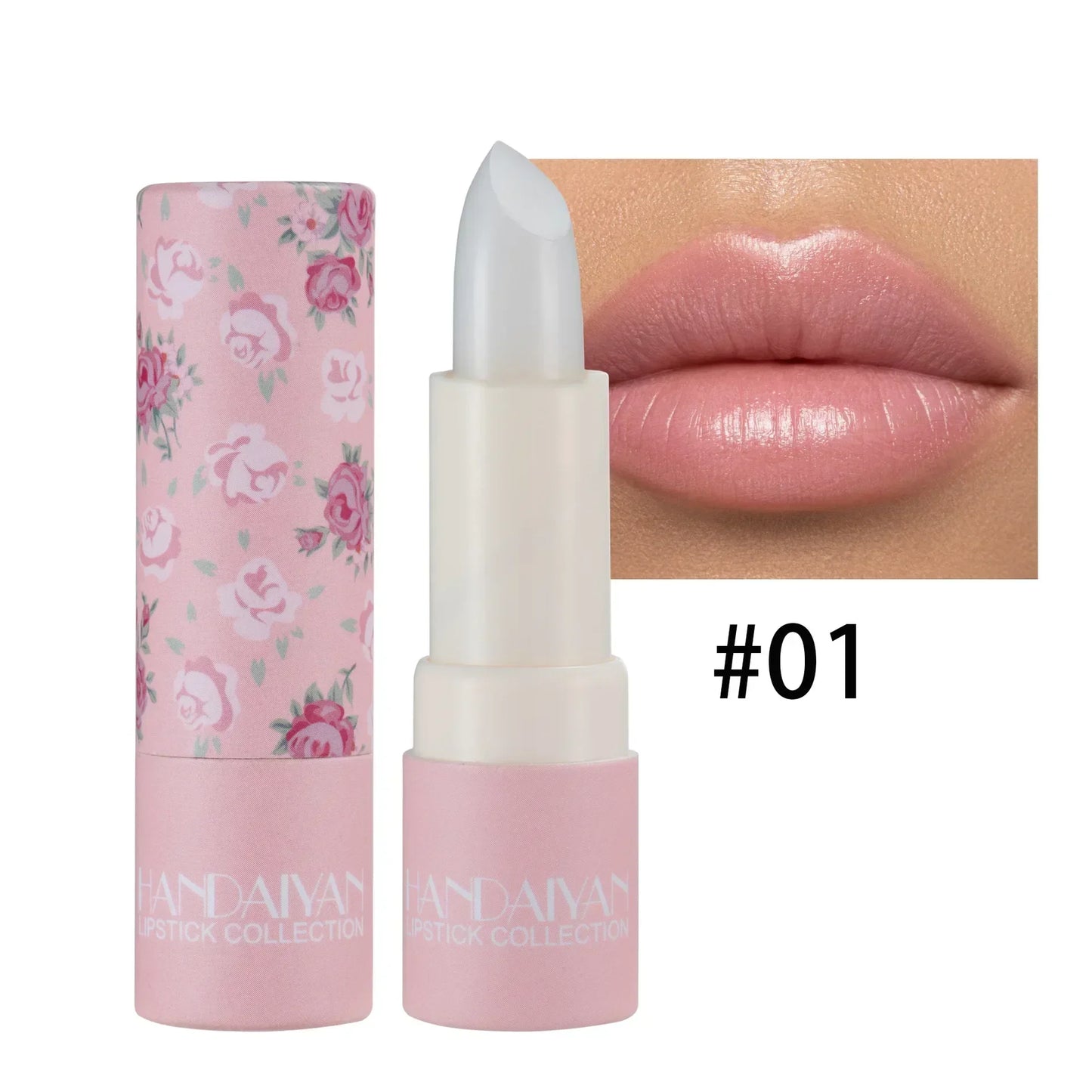 Rose Pink Nude Matte Velvet Lipstick – Long-Lasting, Non-Stick Cup, Waterproof, Sexy Lipsticks for Beauty Makeup