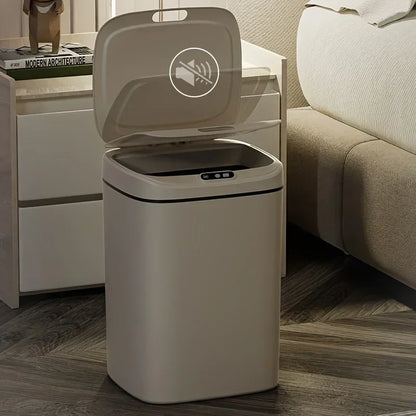 Smart Gesture Trash Can – Odor-Sealed, Stylish & Durable Waste Bin with Easy-Clean Design for Home or Office