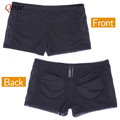 Qtree Butt Lifter Shapewear Shorts for Women – Tummy Control Body Shaper, Booty Enhancer & Waist Trainer Slimming Panties