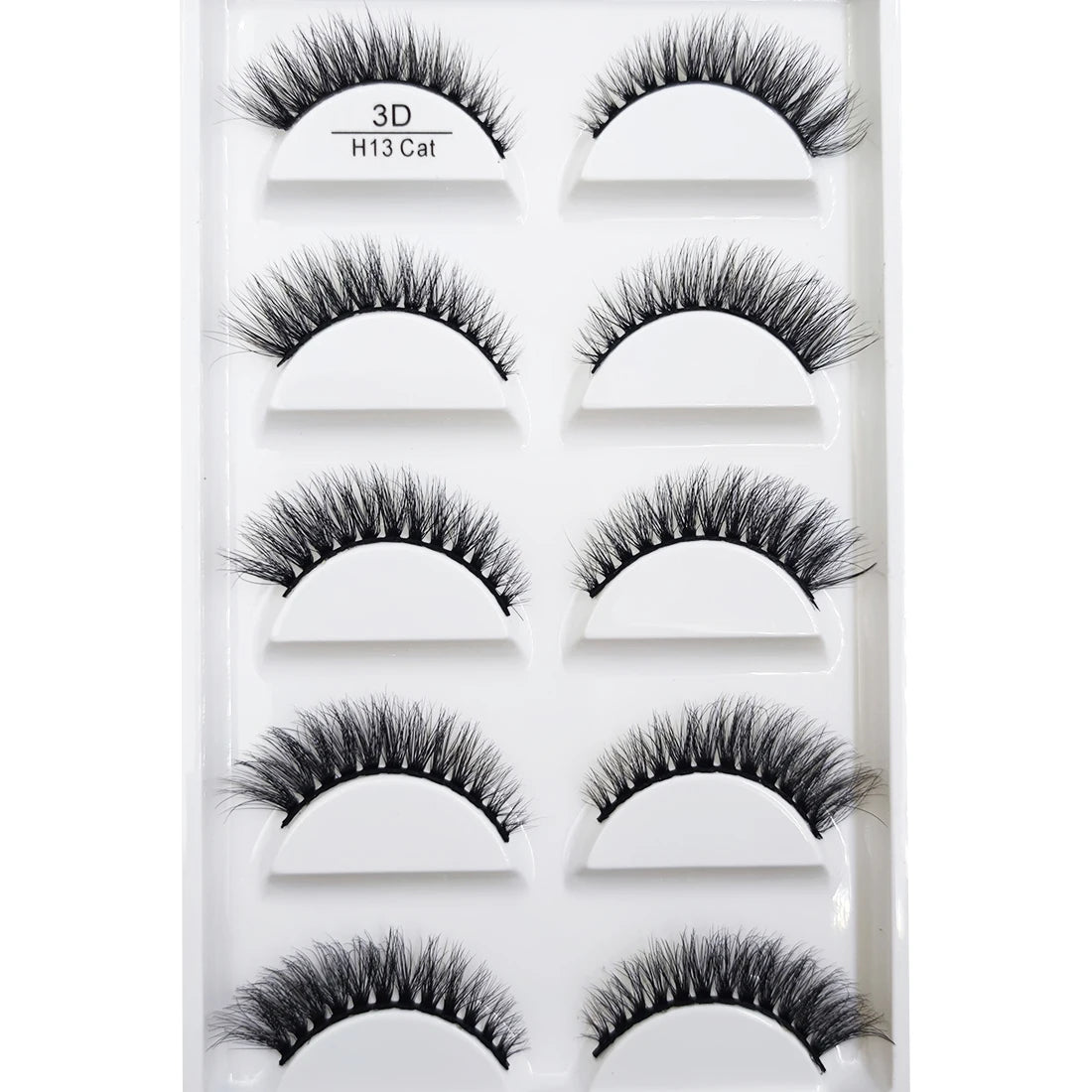 38 Styles 5 Pairs 3D Mink False Eyelashes – Natural Fake Lashes Makeup Beauty Tools