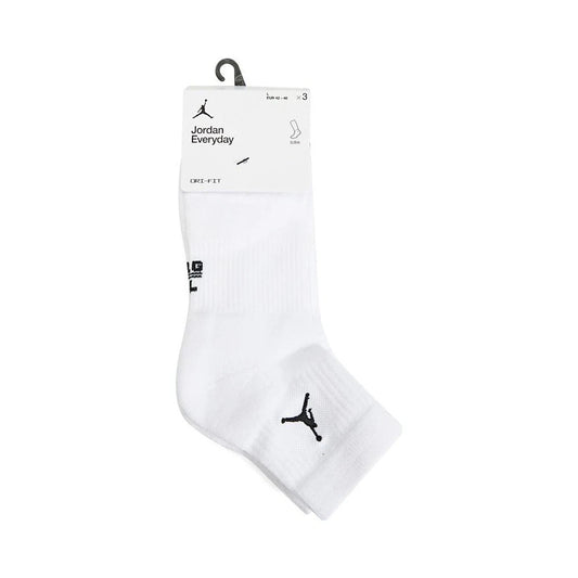 Nike 2025 U J ED Cushioned Ankle Socks 3-Pack – Adult Medium Size DX9655-100